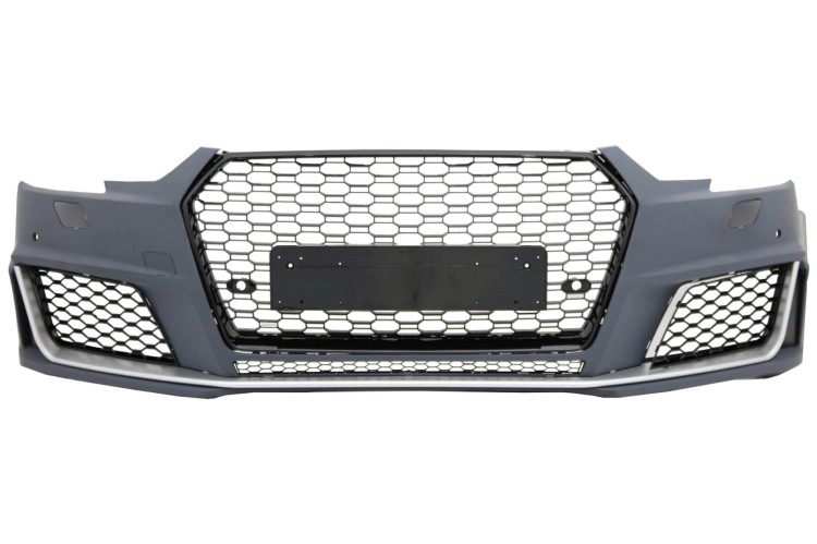 ZDERZAK PRZEDNI GRIILL AUDI A4 B9 8W (16-18) RS4 DESIGN