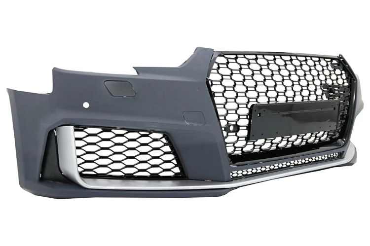 ZDERZAK PRZEDNI GRIILL AUDI A4 B9 8W (16-18) RS4 DESIGN
