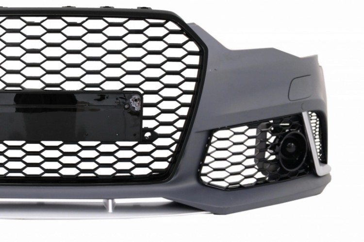 PRZEDNI ZDERZAK GRILL + DYFUZOR AUDI A6 4G FACELIFT (15-18) RS6 LOOK