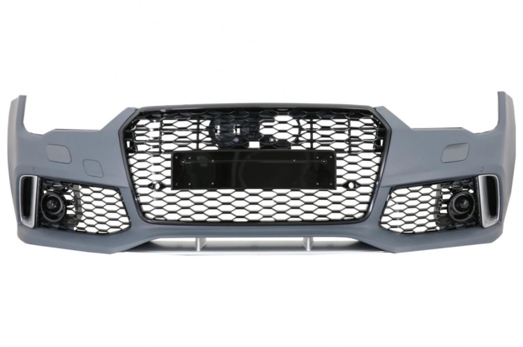PRZEDNI ZDERZAK GRIILL + DYFUZOR AUDI A7 4G FACELIFT 15+ RS7 DESIGN S-LINE