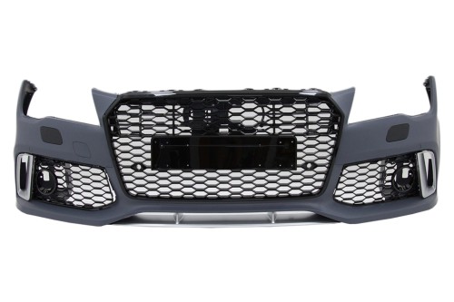 PRZEDNI ZDERZAK GRILL + DYFUZOR AUDI A7 C7 4G (10-14) RS7 DESIGN