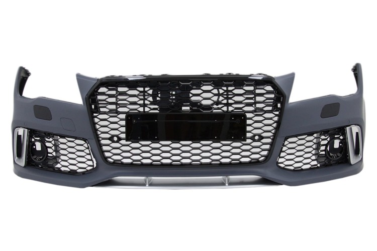 PRZEDNI ZDERZAK GRILL + DYFUZOR AUDI A7 C7 4G (10-14) RS7 DESIGN