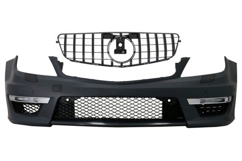 PRZEDNI ZDERZAK GRILL PANAMERICANA MERCEDES C-KLASA W204 (2012+) C63 AMG