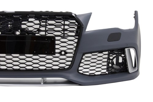 PRZEDNI ZDERZAK GRILL AUDI A7 C7 4G PRE-FACELIFT (10-14) RS7 DESIGN