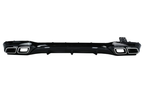 DYFUZOR ZDERZAK KOŃCÓWKI WYDECHU MERCEDES E KLASA W213 (16-19) E63 DESIGN