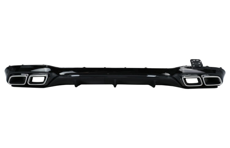 DYFUZOR ZDERZAK KOŃCÓWKI WYDECHU MERCEDES E KLASA W213 (16-19) E63 DESIGN