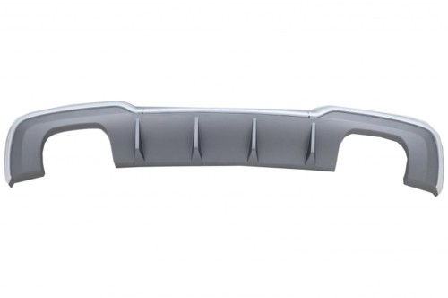 DYFUZOR ZDERZAK TYLNY Z KOŃCÓWKAMI WYDECHU AUDI A3 8V (16-19) S3 DESIGN