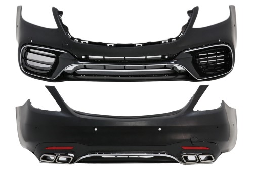 BODY KIT ZDERZAK PRZEDNI TYLNY MERCEDES S KLASA W222 FACELIFT (13-20) S63