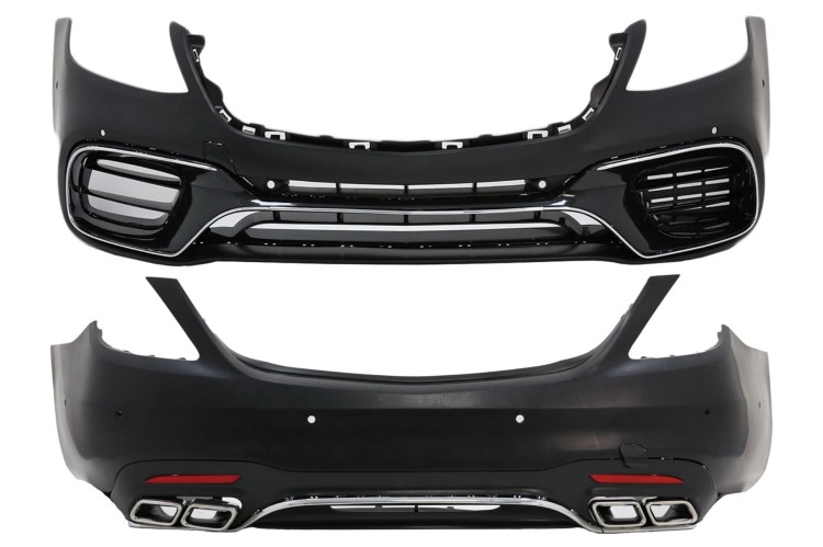 BODY KIT ZDERZAK PRZEDNI TYLNY MERCEDES S KLASA W222 FACELIFT (13-20) S63