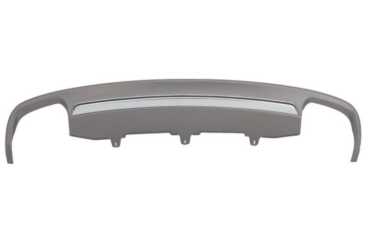 DYFUZOR TYLNEGO ZDERZAKA Z KOŃCÓWKAMI TŁUMIKA AUDI A6 C7 4G 12-15 S6 DESIGN