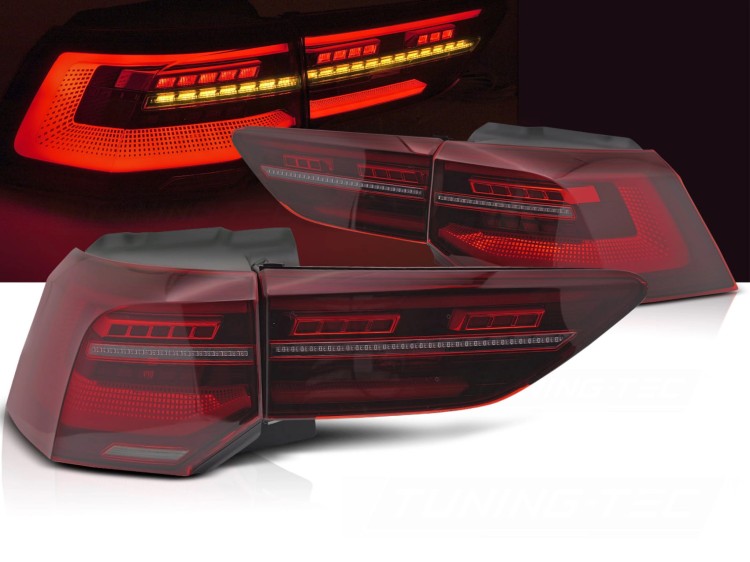 LAMPY TYLNE RED LED SEQ VW GOLF 8 19-24