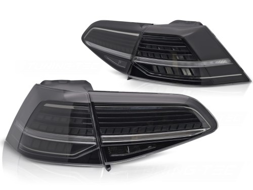 LAMPY TYLNE LED SEQ VW GOLF 7 13-19 SMOKE