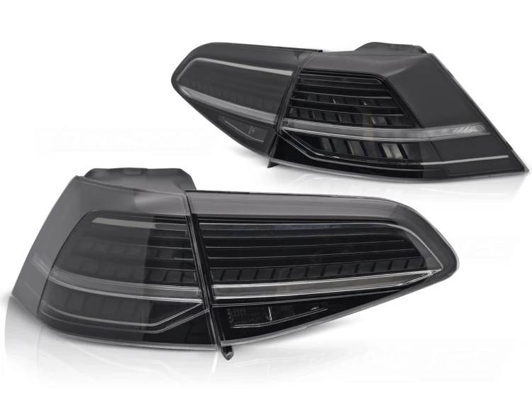 LAMPY TYLNE LED SEQ VW GOLF 7 13-19 SMOKE