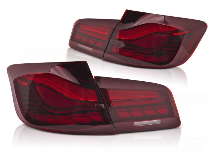 LAMPY TYLNE RED BMW SERII 5 F10 10-16 OLED SEQ