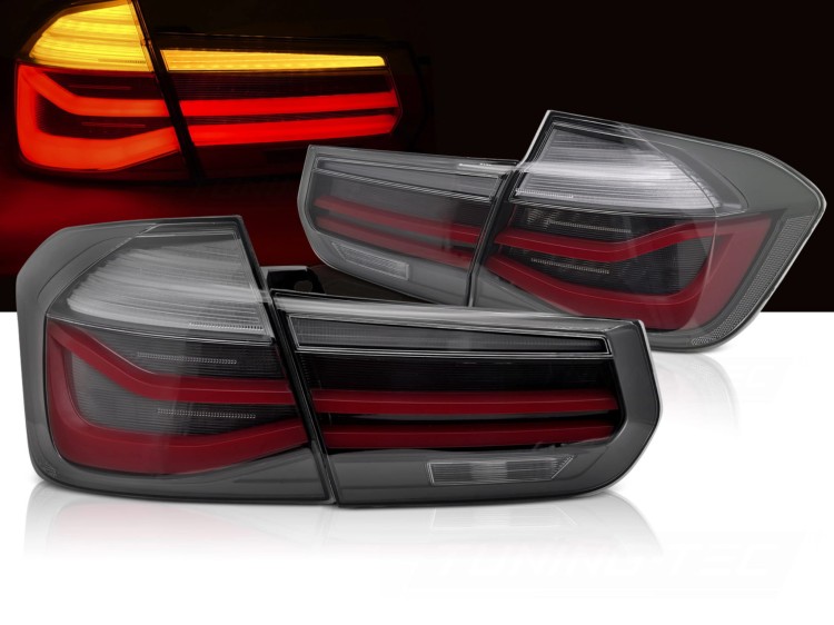 LAMPY TYLNE SMOKE BMW SERII 3 F30 11-18 LED