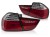LAMPY TYLNE RED WHITE SEQ BMW SERII 3 E90 09-11