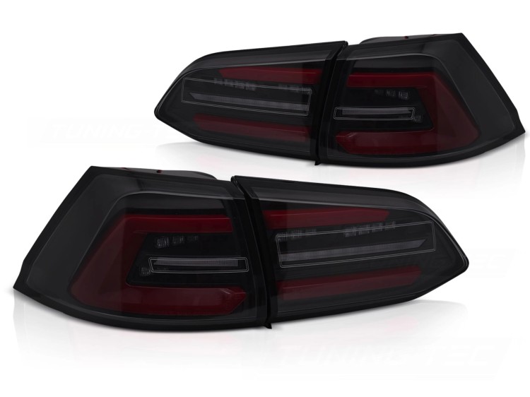 LAMPY TYLNE VW GOLF 7 17-19 KOMBI SMOKE LED