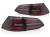 LAMPY TYLNE BLACK RED SEQ VW GOLF 7 13-17 KOMBI LED