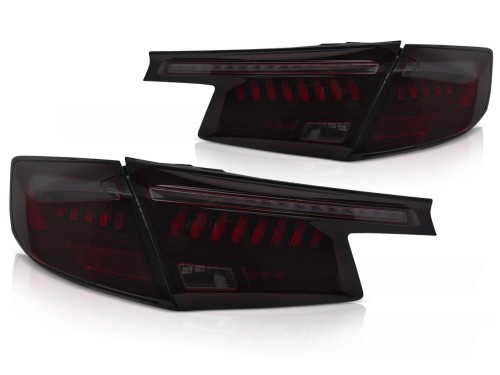 LAMPY TYLNE RED SMOKE HONDA CIVIC XI 21+ HATCHBACK LED