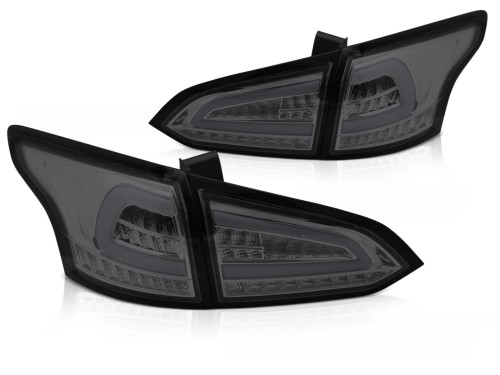 LAMPY PRZEDNIE REFLEKTORY SMOKE SEQ FORD FOCUS MK 3 KOMBI 11-18 LED