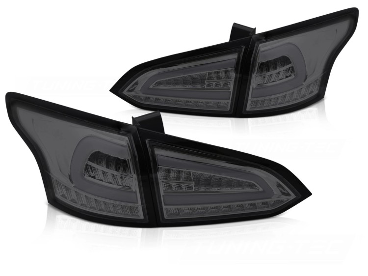 LAMPY PRZEDNIE REFLEKTORY SMOKE SEQ FORD FOCUS MK 3 KOMBI 11-18 LED