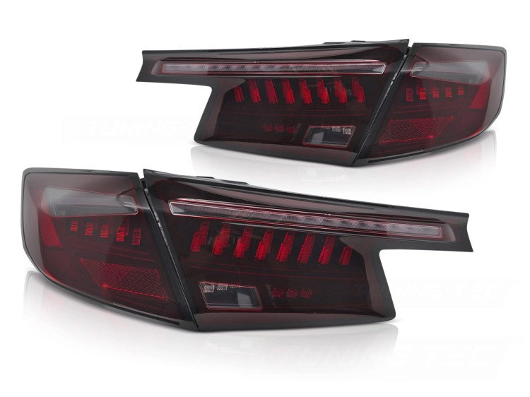 LAMPY TYLNE RED SMOKE HONDA CIVIC XI 21- HATCHBACK LED