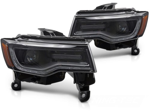 LAMPY PRZEDNIE REFLEKTORY JEEP GRAND CHEROKEE 14-21 FULL LED