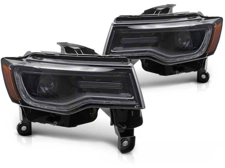 LAMPY PRZEDNIE REFLEKTORY JEEP GRAND CHEROKEE 14-21 FULL LED