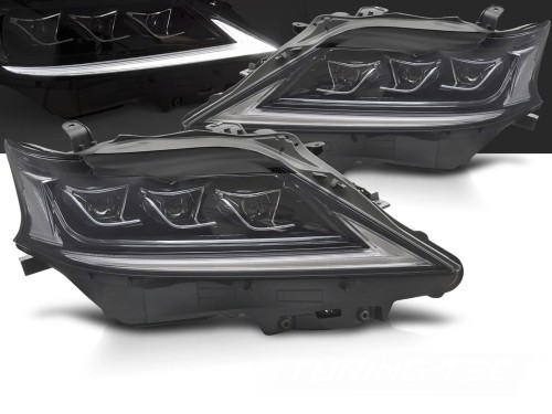 LAMPY PRZEDNIE REFLEKTORY LEXUS RX 12-15 LED BLACK