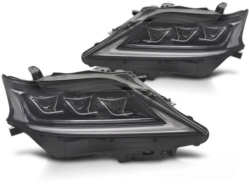 LAMPY PRZEDNIE REFLEKTORY LEXUS RX 12-15 LED BLACK