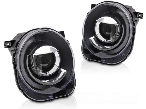 LAMPY PRZEDNIE REFLEKTORY LED BLACK JEEP RENEGADE 14+