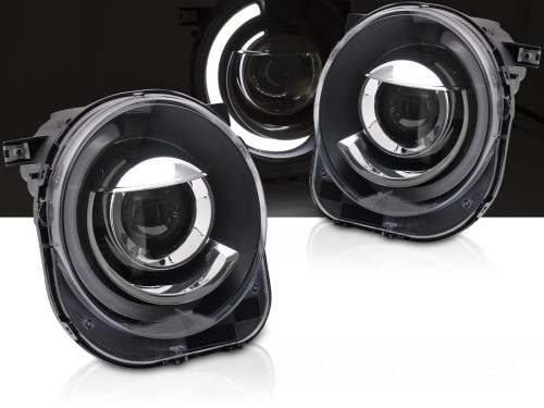 LAMPY PRZEDNIE REFLEKTORY LED BLACK JEEP RENEGADE 14+