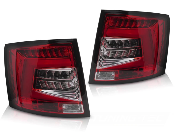LAMPY TYLNE LED RED WHITE SKODA OCTAVIA III 12-20 SW OEM BULB