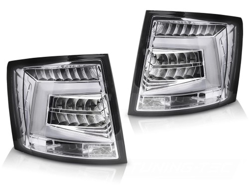 LAMPY TYLNE CHROME SKODA OCTAVIA III 16-20 SW OEM LED
