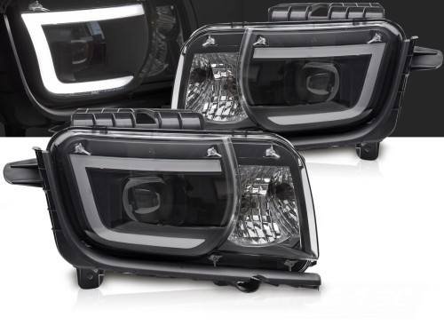 LAMPY PRZEDNIE REFLEKTORY CHEVROLET CAMARO 09-13 BLACK