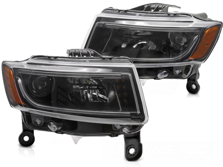 LAMPY PRZEDNIE REFLEKTORY JEEP GRAND CHEROKEE 14-16