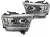 LAMPY PRZEDNIE REFLEKTORY DODGE RAM 19-22 BLACK FULL LED