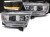 LAMPY PRZEDNIE REFLEKTORY DODGE RAM 19-22 CHROME LED