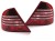 LAMPY TYLNE RED WHITE MERCEDES W220 S-KLASA 09.98-05.05