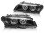 LAMPY PRZEDNIE REFLEKTORY XENON BLACK BMW SERII 3 E46 03-06 COUPE CABRIO