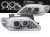 LAMPY PRZEDNIE REFLEKTORY CITROEN XSARA 97-00 ANGEL EYES CHROME