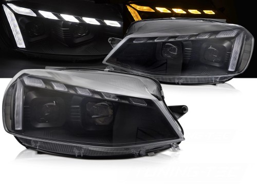 LAMPY PRZEDNIE REFLEKTORY VW GOLF 7 17-19 LED BLACK