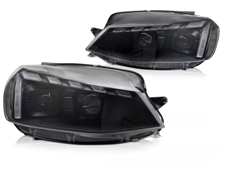 LAMPY PRZEDNIE REFLEKTORY VW GOLF 7 17-19 LED BLACK