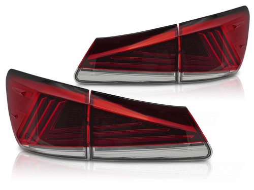 LAMPY TYLNE RED LED SQL LEXUS IS II 06-13