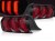 LAMPY TYLNE FORD MUSTANG 14-22 RED LED