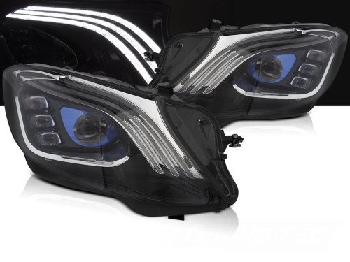 LAMPY PRZEDNIE REFLEKTORY BLACK MERCEDES S KLASA W222 13-17 FULL LED