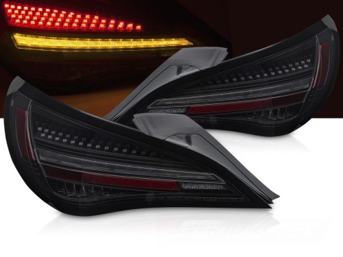 LAMPY TYLNE SMOKE MERCEDES CLA C117 13-19 OE LED