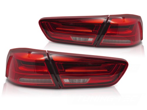 LAMPY TYLNE MITSUBISHI LANCER 8 SEDAN 08-16 RED LED