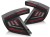 LAMPY TYLNE SMOKE LED HONDA CIVIC X 16-21 HATCHBACK
