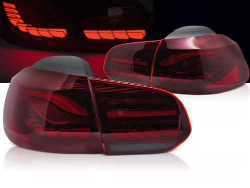 LAMPY TYLNE RED LED OLED VW GOLF 6 08-13